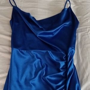 Royal Blue Classy Nite with the Girls. Made from Windsor.. Size large